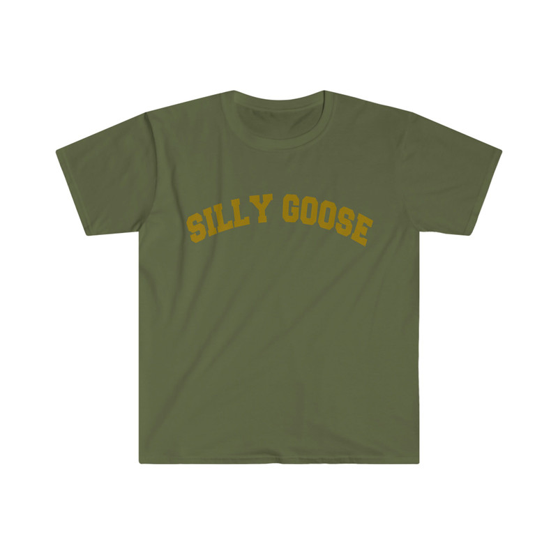 Silly Goose Varsity Style Funny Meme Tee Shirt - 3.jpg