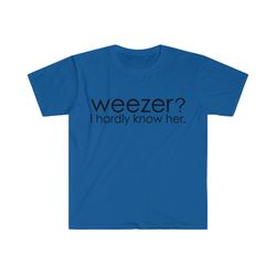 weezer i hardly know her tee