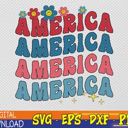 retro america png, 4th of july png, party in the usa , digital dowload