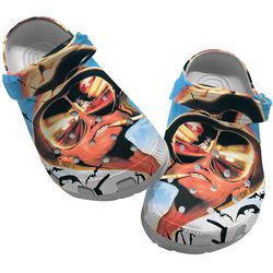 fear and loathing in las vegas crocs, fear and loathing in las vegas clog shoes unisex, movie crocs, sandals