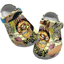 fear and loathing in las vegas clog shoes unisex, fear and loathing in las vegas crocs, sandals, movie crocs