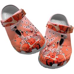 sandals, fear and loathing in las vegas crocs, fear and loathing in las vegas clog shoes unisex, movie crocs