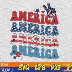 america usa fourth of july 4th for svg, eps, png, dxf, digital download