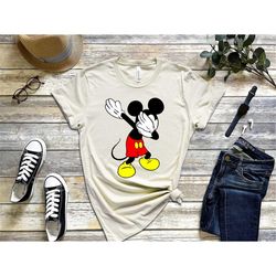 dabbing mickey shirt , disney shirt, mickey ears, disney rock and roll shirt, disneyland shirt , kids disney shirt, funn