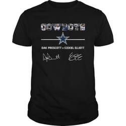 cowboys dak prescott ezekiel elliott shirt, dallas cowboys t-shirt for men women, dallas cowboys tee for fan, nfl shirt