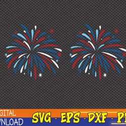 4th of July Fireworks Svg, Eps, Png, Dxf, Digital Download