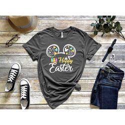 happy easter shirt, easter disney shirt, disney shirt, disney family vacation shirt, disney trip shirt, easter bunny shi