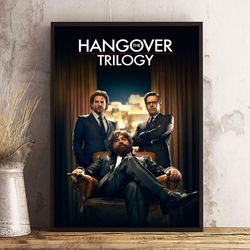 the hangover wall art, movie home decor, the hangover decoration, movie print, movie poster, the hangover poster
