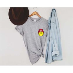 cute smile shirt,smiley face shirt,happy face shirt,happy face for men and women,positive vibes t-shirt,smiley shirt, sm