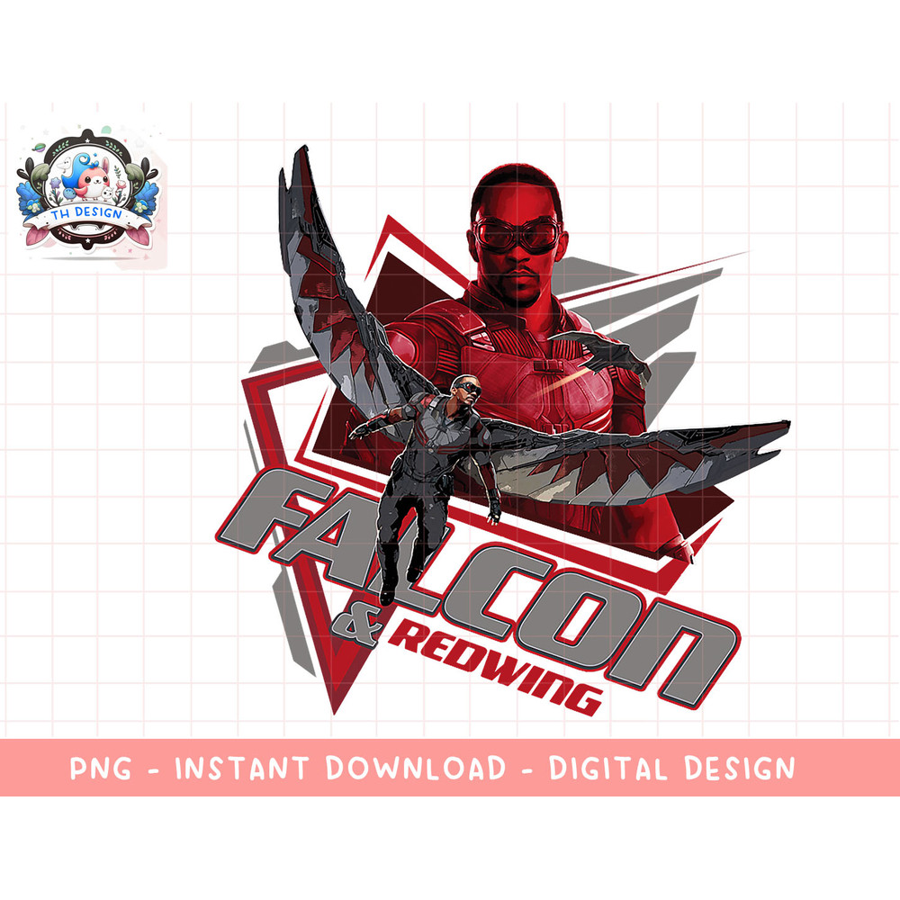 Marvel Falcon & Redwing png, sublimation.jpg