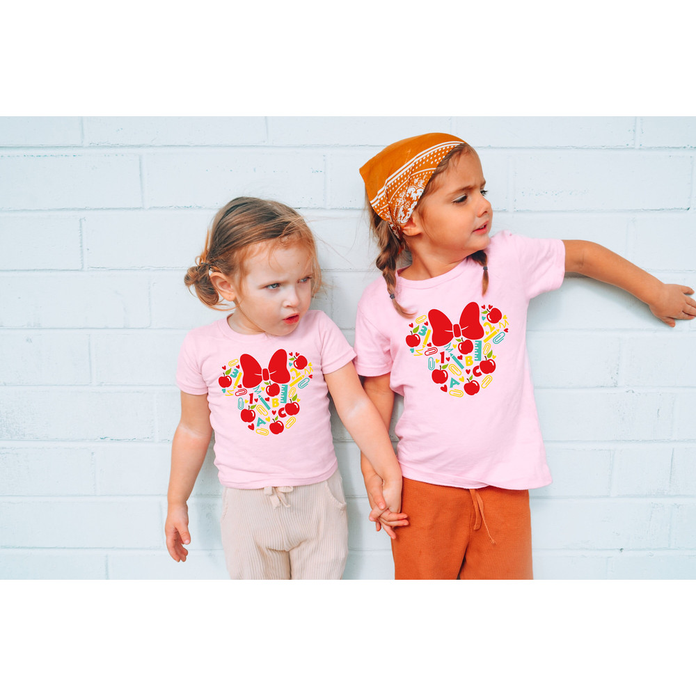 Back to School Disney Shirt, Back to School Matching Shirts, Disney Matching Shirts, Kindergarten Teacher Gift, Student Disney Shirt - 5.jpg