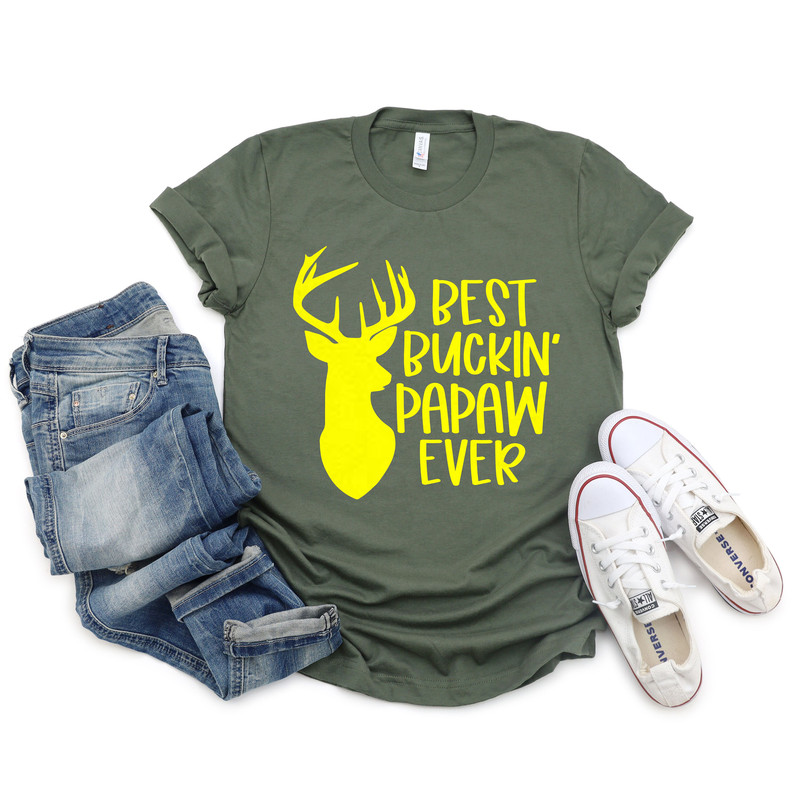 Best Buckin' Pawpaw Ever Shirt For Men Father's Day Deer Hunting Vintage T-shirt, Grandpa Tshirt, Funny Birthday Gift for Papa, Grandpa,Dad - 3.jpg
