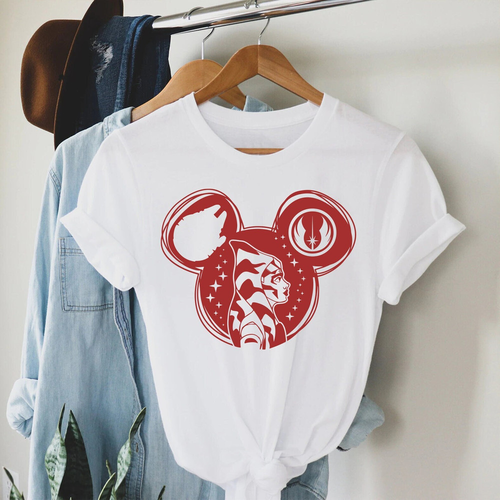 Ahsoka Tano Mouse Ears Shirt, Star Wars Shirt, Starwars Shirt, Customize Gift Shirt, Star Wars Tee - 1.jpg