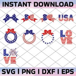 4th of july svg bundle cut files clip art independence day patriotic svg america svg veteran svg usa svg