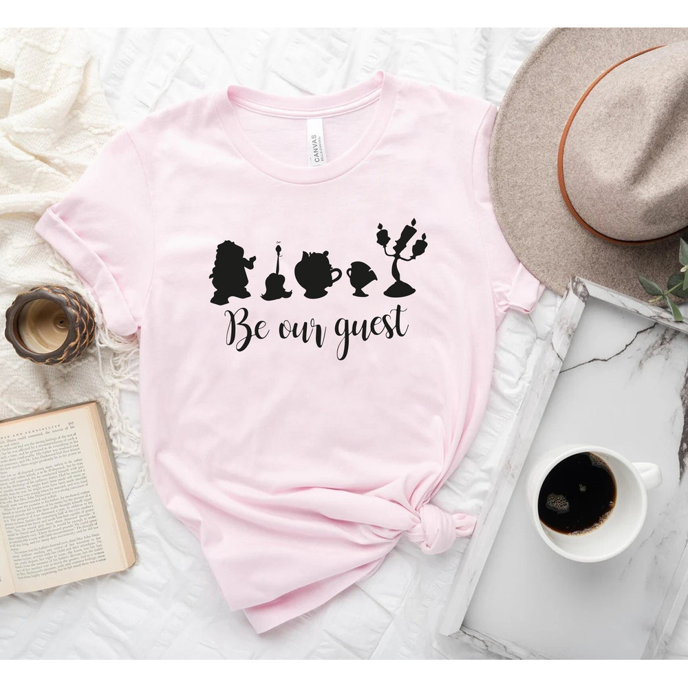 Be Our Guest Shirt, Disney Beauty and the Beast Shirt, Disneyland Vacation Shirt, Disney Family Shirt, Disneyland Shirt, Disney Princess Tee - 1.jpg