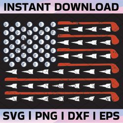 golf usa flag svg, patriotic svg, dfx, cut file, 4th of july svg, fourth of july svg, golf svg, cut file