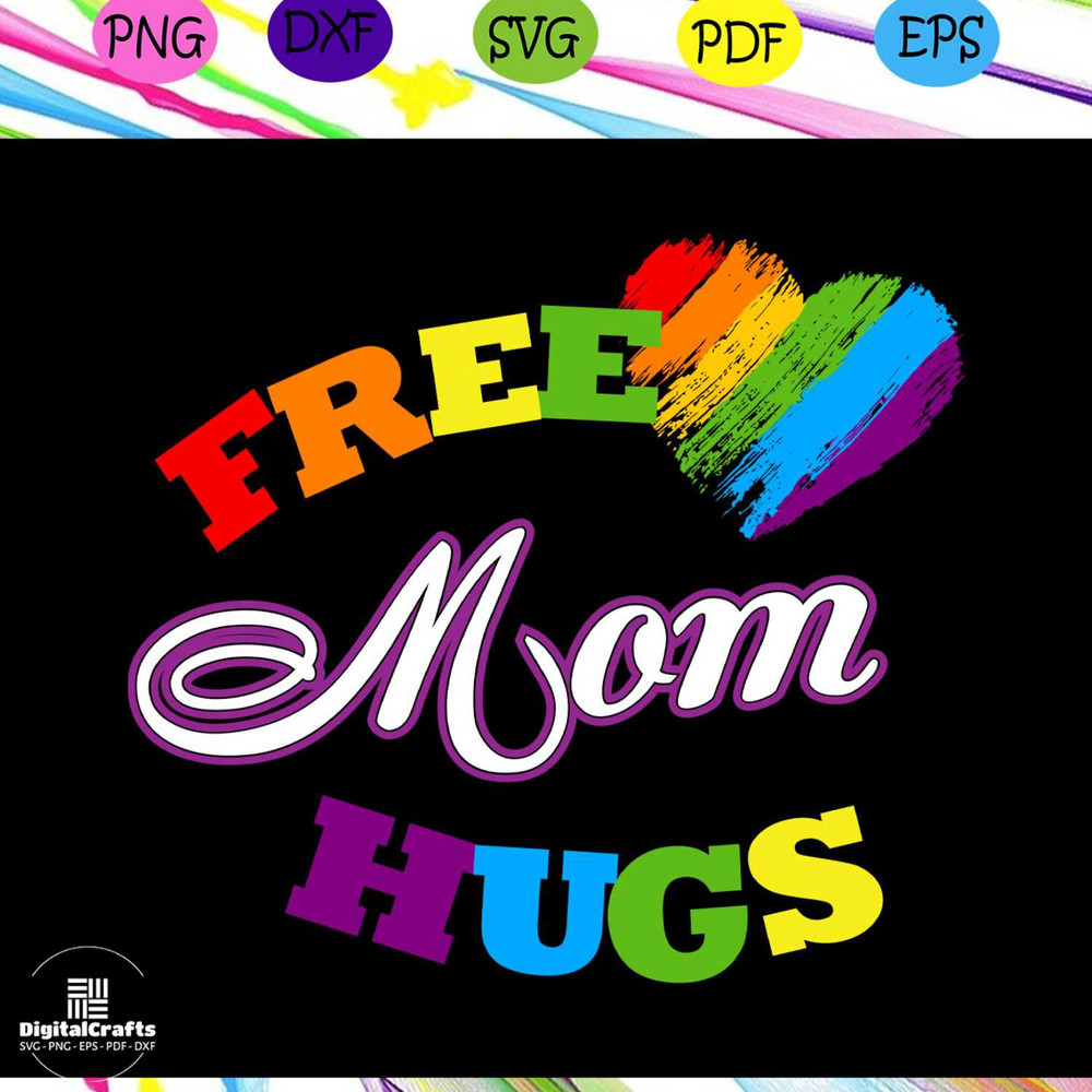 Free mom hugs leseither way lesbian giftlgbt shirt lgbt pridegay pride svg lesbian giftsgift