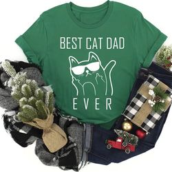 cat dad shirt best cat dad ever shirt, fathers day gift for men funny shirt men cat s