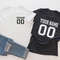 Customized Sports T-Shirt, Name and Number, Customize Shirt, Sports Team Shirts, Dad Gift, Gift Idea, Your Own Writing, Personalized Custom - 1.jpg