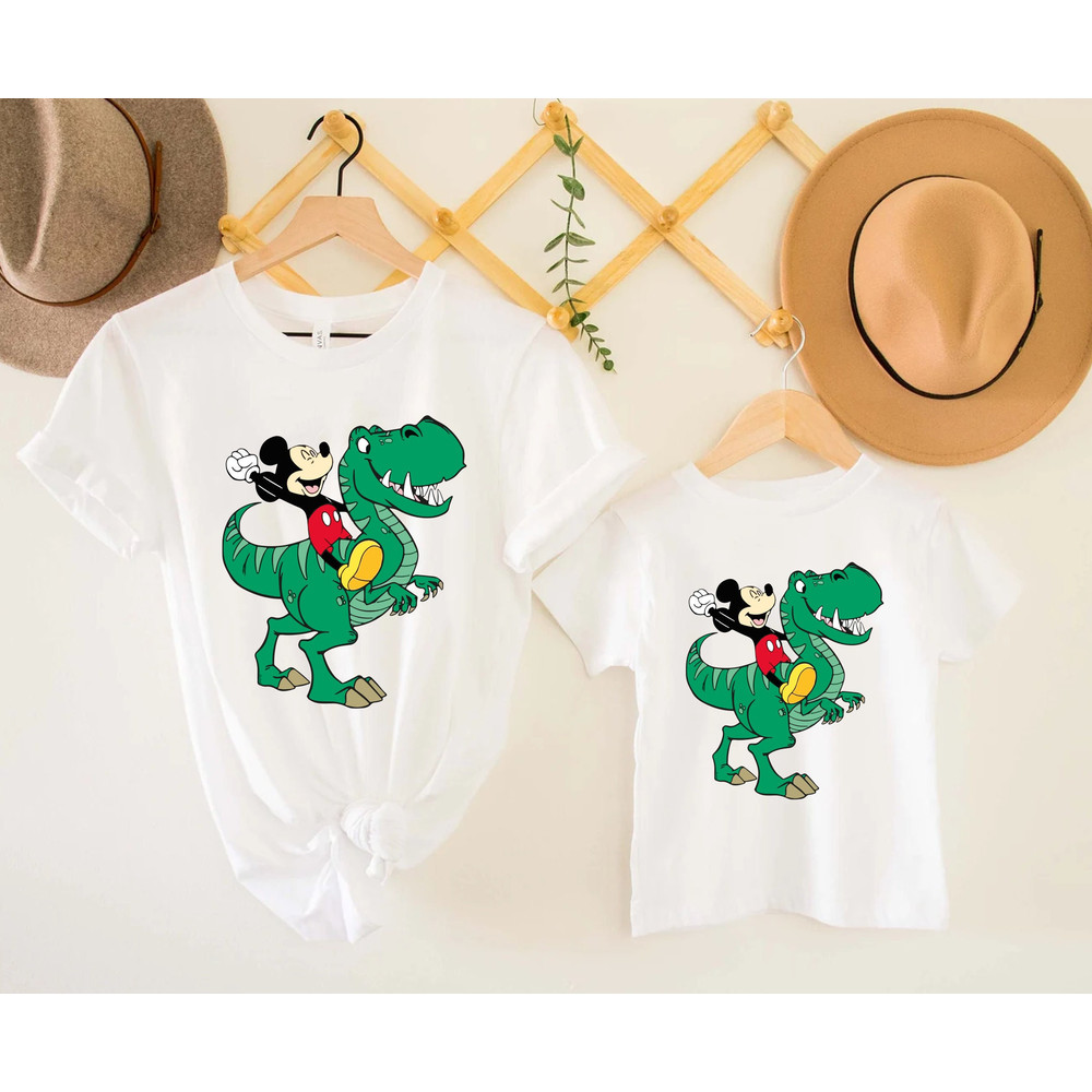 Dinosaur Mickey Mouse Matching Shirt,Matching Animal Kingdom Shirt,Mens Animal Kingdom Shirt,Disney Dinosaur Shirt,Mickey Mouse Party Shirt - 1.jpg