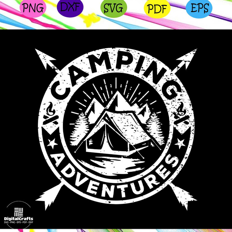 Camping adventures camping svg camping lover gift for camping lover happy camping camping shirt