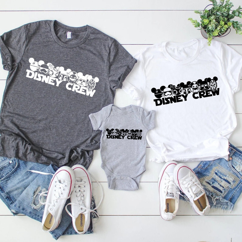 Disney Crew Shirt, Star Wars Crew Shirt, Star Wars Squad Tee, Mandolorian Shirt, Baby Yoda Shirt, Mickey Ears Shirt - 1.jpg