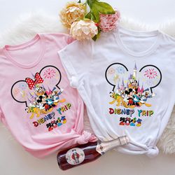 disney family trip 2023 shirt, disney mickey and minnie head 2023 group shirt, disney