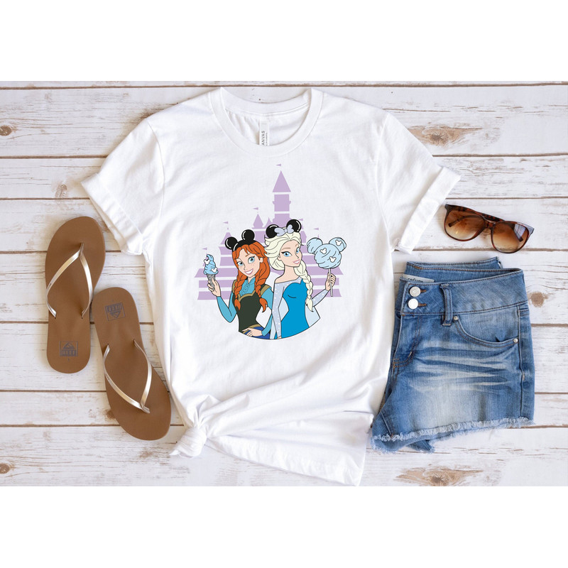 Disney Princess Elsa T-Shirt, Frozen Elsa Anna Shirt, Frozen Top, Disney Princess Elsa Shirt, Frozen Magic Kingdom Shirt, Disney Trip Shirt - 1.jpg