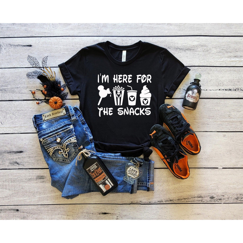 Disney Snacks Shirt, Snacking Shirt, Disney Shirt, Disney Gift, Disneyland Tee, Disneyland Shirt, Disneyworld Shirt, Disney Trip Shirt - 1.jpg