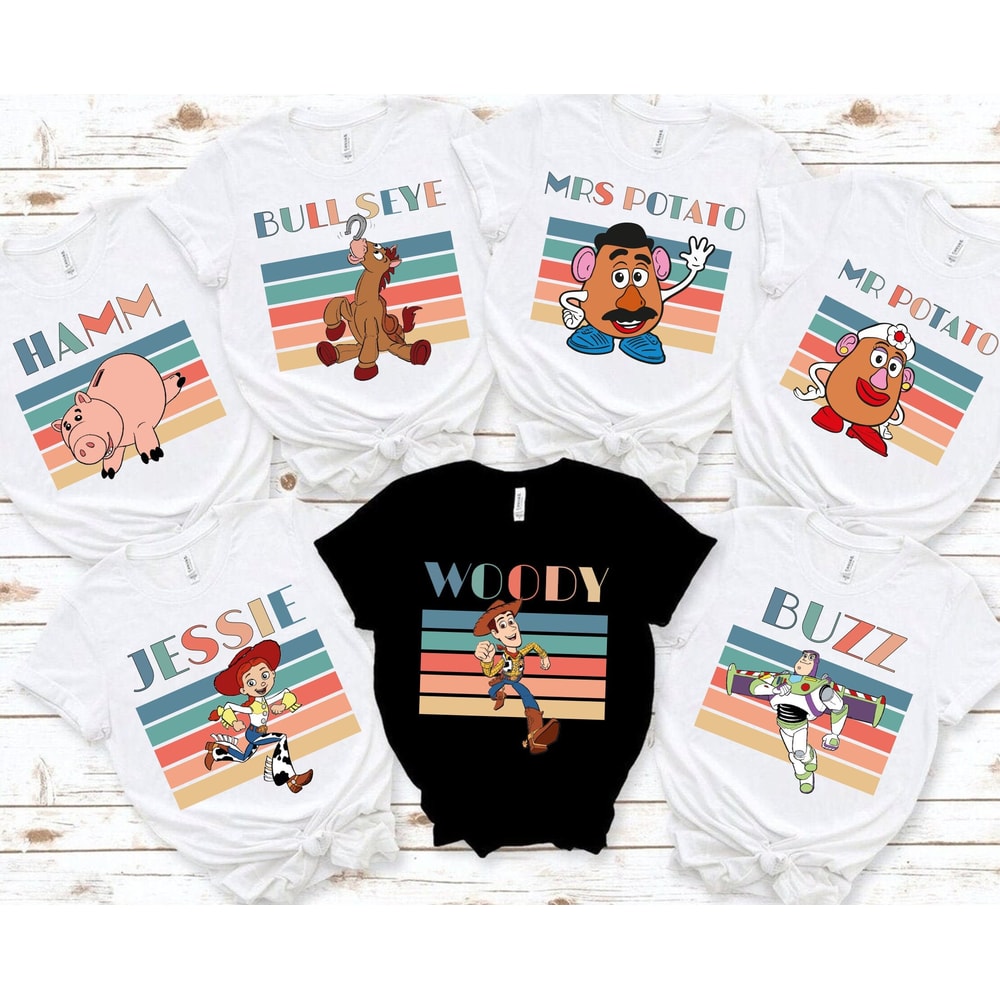 Disney Toy Story Group Shirt, Friends Shirt, Birthday Toy Story Shirt, Toy Story Group Shirt, Toy Story Shirt, Retro Toy Story Characters - 1.jpg