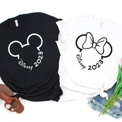 disney trip shirt, disney 2023 shirts, disneyland shirts, mickey head, disneyworld fa