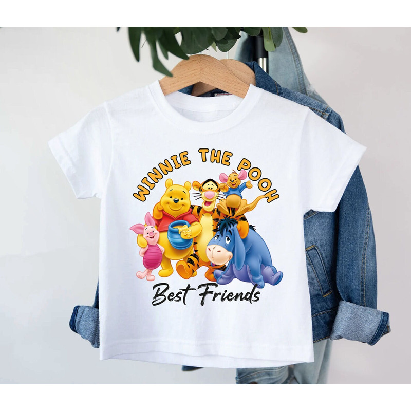 Disney Winnie the Pooh Friends Shirt, Winnie The Pooh Shirt, Friends Shirt, Pooh The Bear Shirt, Disney Friends Shirt - 1.jpg