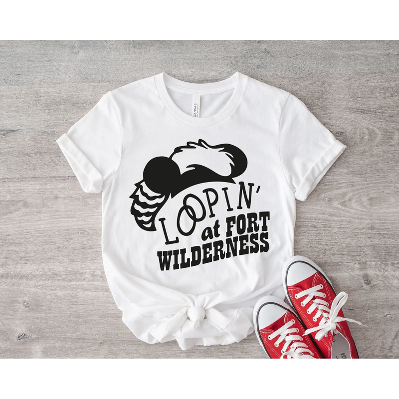 Fort Wilderness Shirt, Disney Shirt, Loopin at Fort Wilderness Shirt, Fort Wilderness Looping Tee, Disney Family Tee, Disney Camping - 1.jpg