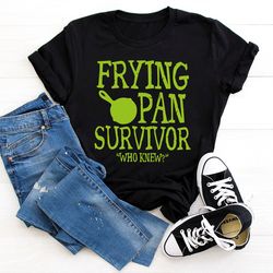 frying pans who knew shirt, disney shirt for men, flynn ryder shirt, tangled shirt, r