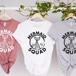 funny mermaid shirt, mermaid party t-shirt, mermaid birthday t shirt, mermaid lover s