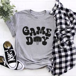 game day shirt, basketball shirt, basketball mom shirt, school spirit, gameday crewne