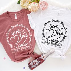 girls trip shirt, girls vacation shirt, girls travel shirt, road trip, best friends g