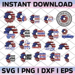 4th of july svg bundle, patriotic, july 4th svg, fourth of july svg, america svg, usa flag svg, independence day shirt