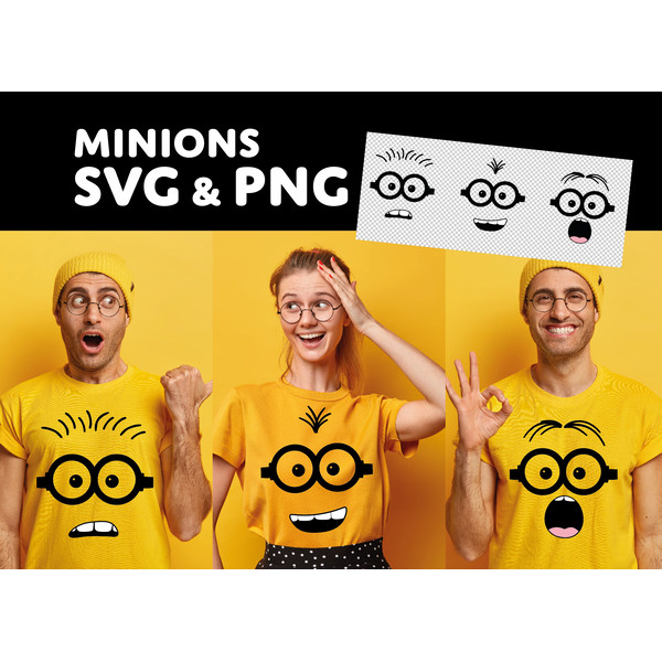 Minion costume, PNG, SVG minions, Minions tshirt, Digital fi - Inspire  Uplift