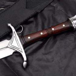 norseman viking sword-handforged,ragnar viking sword-custom sword-battle ready sword-forged , light weight steel sharpen