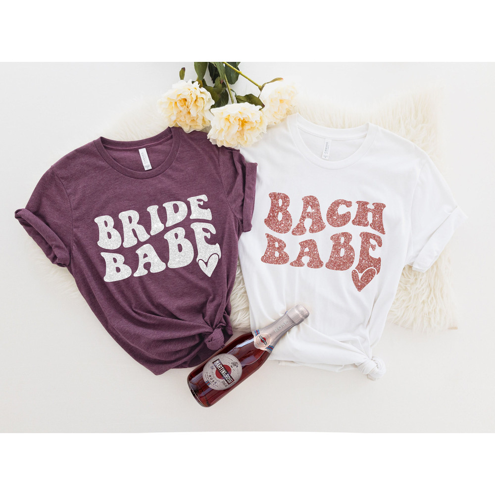 Bach Babe Shirt, Bride Babe Shirts, Hen Do Party, Team Bride Tee, Bride Party Costume, Wedding Party T Shirt, Bridal Party Shirts - 2.jpg