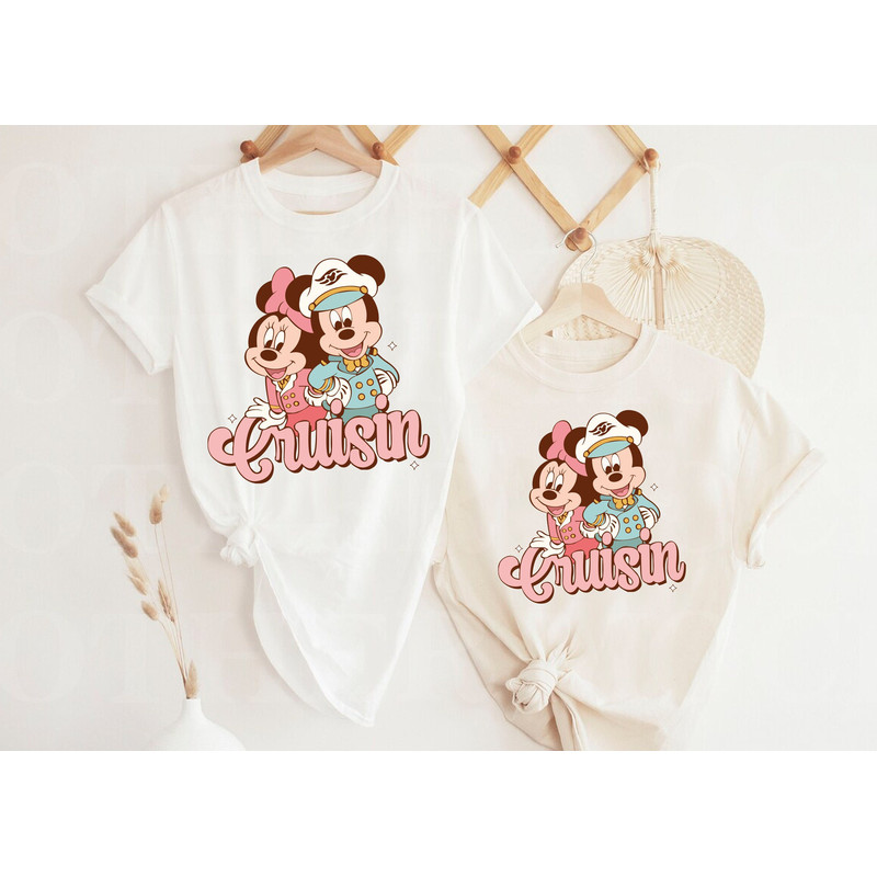 Magical Cruisin Shirt, Matching Disney Cruise Shirt, Disney Cruise Vacation Shirt, Mickey Magical Cruisin Bleached Shirt, Let's Cruise - 1.jpg