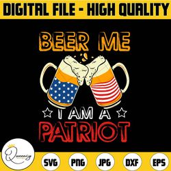 beer me i'm not patriot svg - beer me svg - beer bottle svg - beer cut file - beer quote svg - beer saying svg - beer de