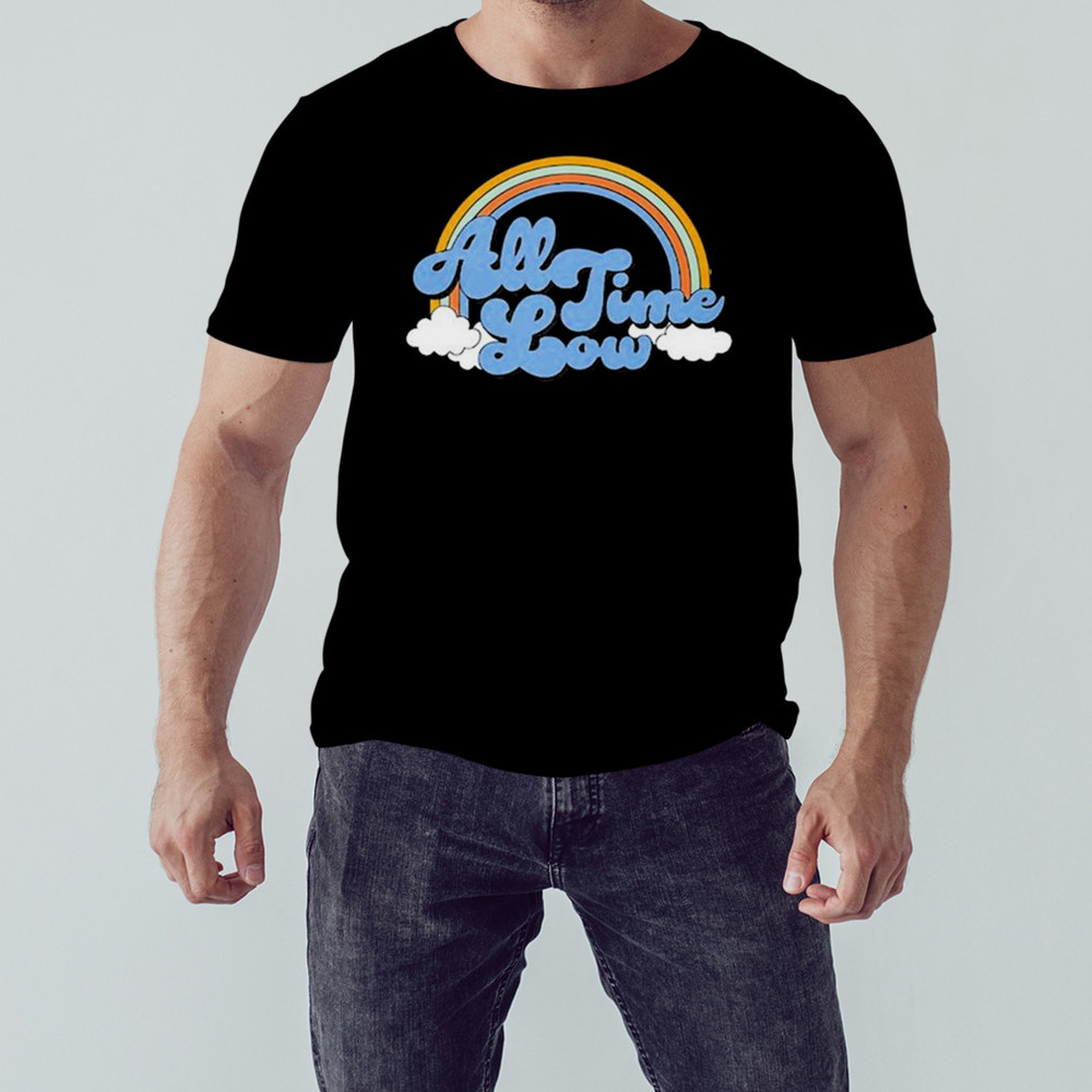 All Time Low Rainbow Logo Shirt, Unisex Clothing, Shirt For Men Women, Graphic Design, Unisex Shirt
