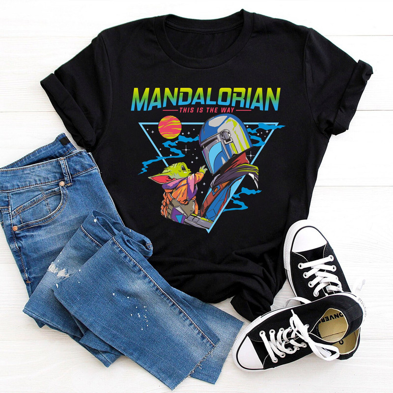 Mandalorian Grogu Shirt, Mandalorian Shirt, Star Wars, Star Wars Shirt, Disney Star Wars Shirt, Mandalorian, Baby Yoda Shirt, Grogu Shirt - 1.jpg