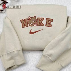 Nike Charleston Cougars Embroidered Crewneck, NCAA Embroidered Sweater, Charleston Cougars Hoodie, Unisex Shirts