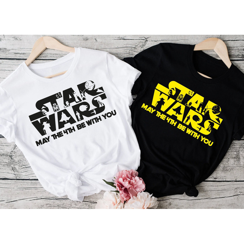 May The 4th Be With You Shirt, Star Wars Shirt,  Ears Shirt, Star Wars The Mandalorian Shirt, Galaxy Edge Shirt, Star Wars T-Shirt - 1.jpg