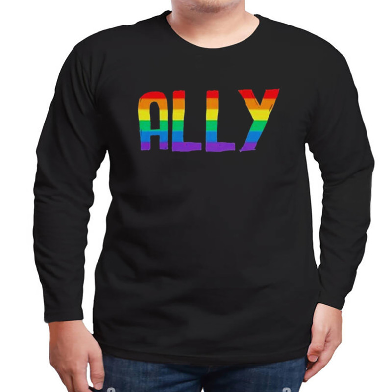 Ally Pride Shirt, Unisex Clothing, Shirt For Men Women, Graphic Design, Unisex Shirt