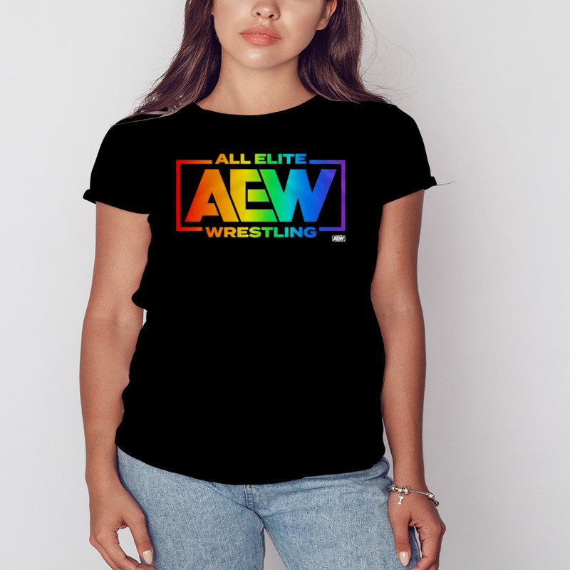 AEW Pride 2023 wrestling shirt, Unisex Clothing, Shirt For Men Women, Graphic Design, Unisex Shirt