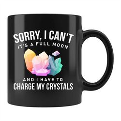 crystals mug, crystals gift, earth crystal mug, healing crystal gift, witchcraft coffee mug, witchcraft gift, witchcraft